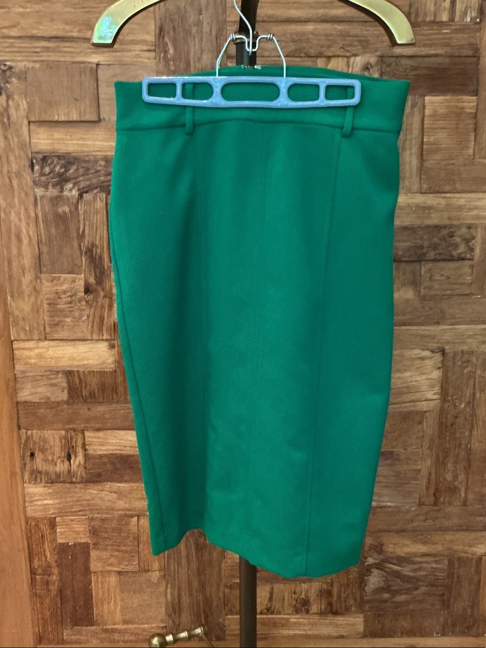 Ann Taylor Emerald Green Pencil Skirt